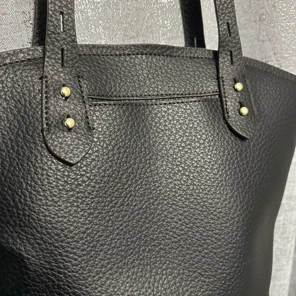 Liz Claiborne Marina Tote Bag Blk - Picture 7 of 8